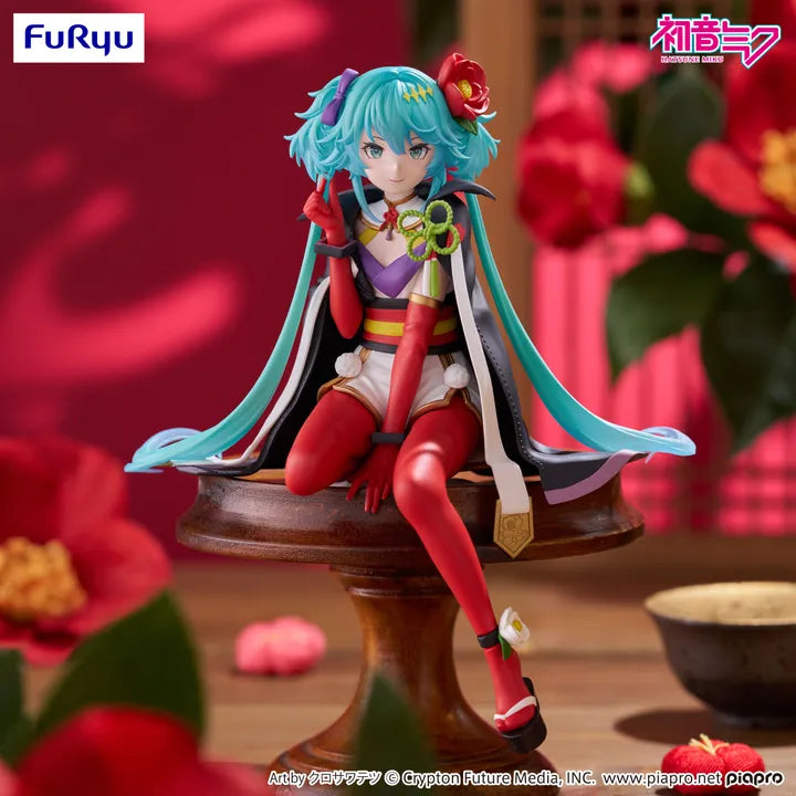 Noodle Stopper Figure Hatsune Miku - Flower Fairy Camellia Ver. Vocaloid (15cm)