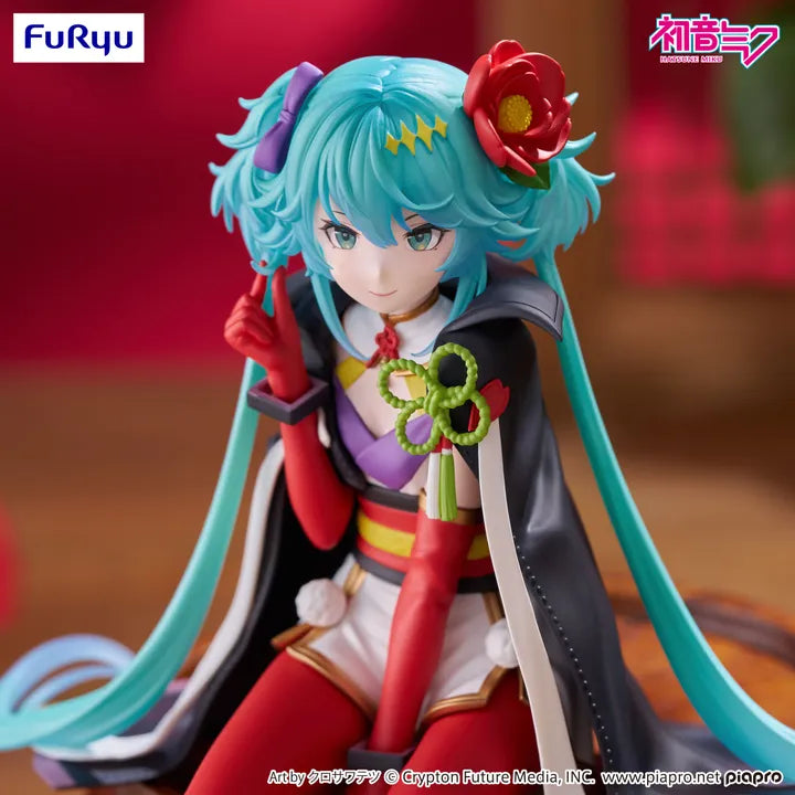 Noodle Stopper Figure Hatsune Miku - Flower Fairy Camellia Ver. Vocaloid (15cm)