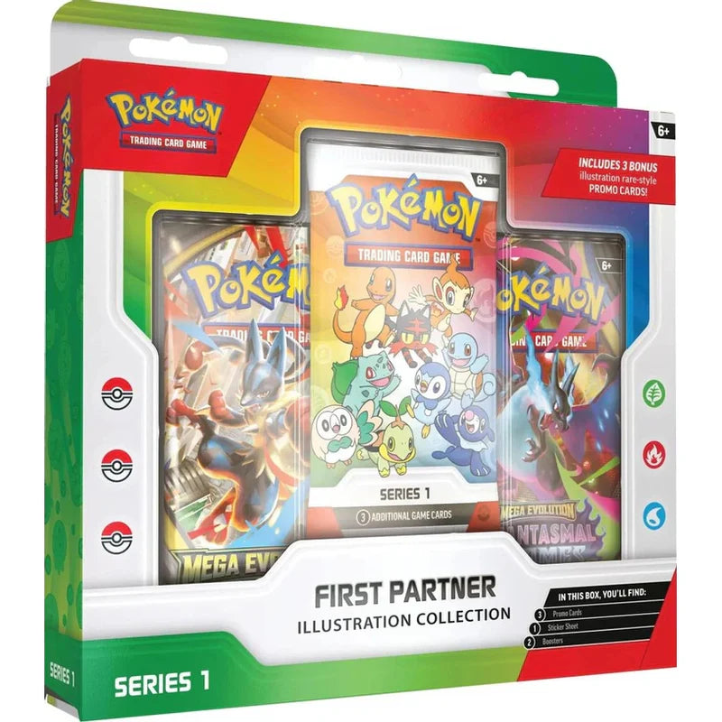 Pokemon TCG: First Partner Illustration Collection - Series 1