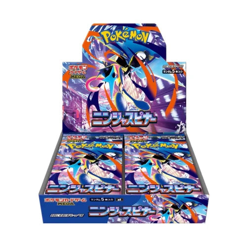 MEGA Ninja Spinner M4 Booster Box - Japanese Pokemon TCG